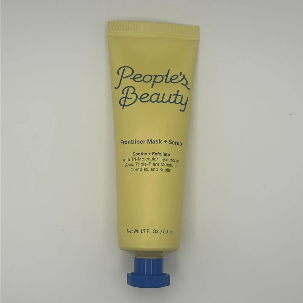 NEW People’s Beauty Frontliner Mask + Scrub
